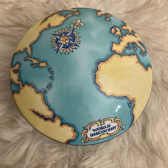 Tiffany & Co. Other - Tiffany & Co "World Discovery" World Trinket Dish Designed Tauck Copyright 2000